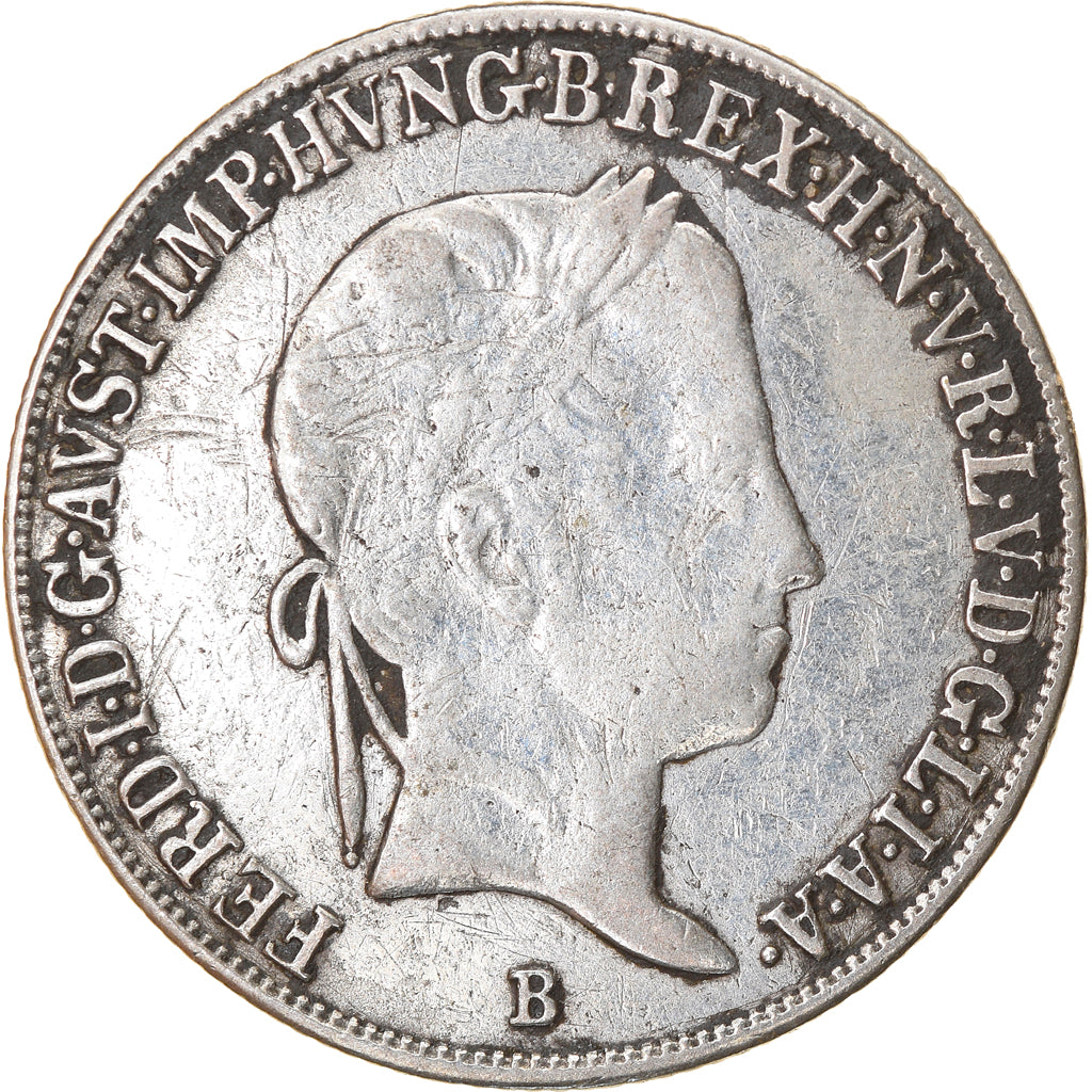 Monnaie, Autriche, Ferdinand I, 20 Kreuzer, 1846, Kremnitz, TB+, Argent, KM:2069