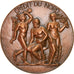 France, Médaille, Banque, Crédit du Nord, 1973, Dropsy, SPL, Bronze