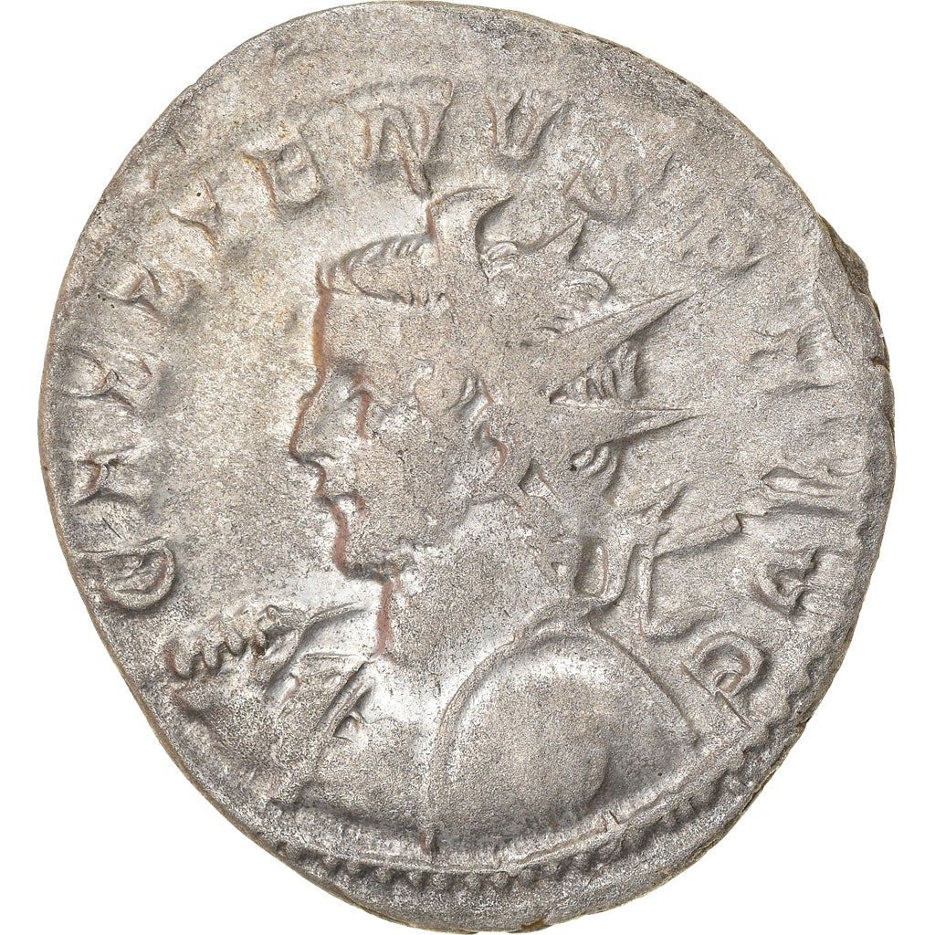Coin, Gallienus, Antoninianus, 257-258, Trier, EF(40-45), Billon, RIC:18