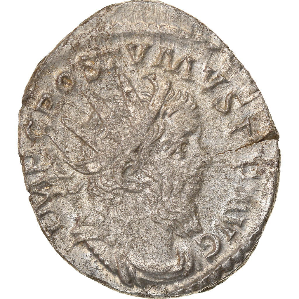 Coin, Postumus, Antoninianus, 262, Trier, AU(50-53), Billon, RIC:67