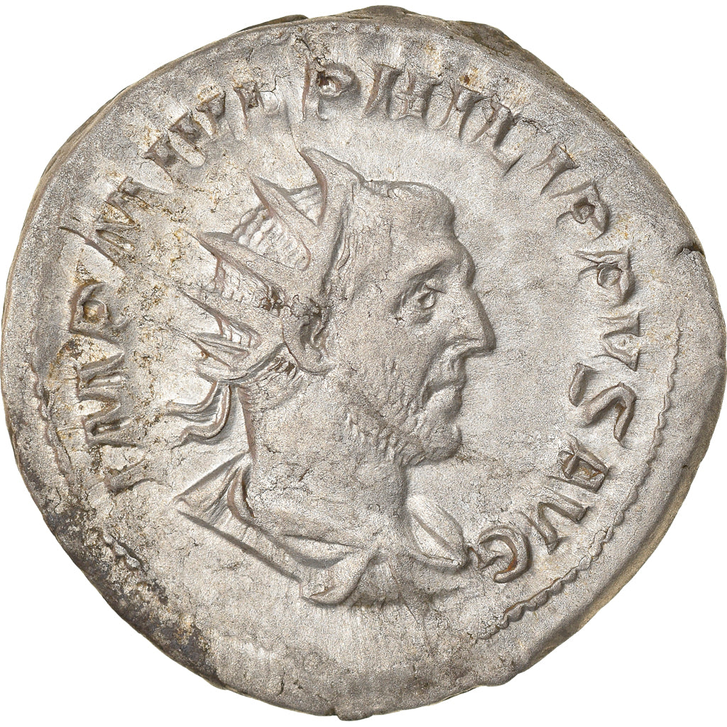 Moeda, Philip I, Antoninianus, 246, Roma, AU(50-53), Lingote, RIC:27b