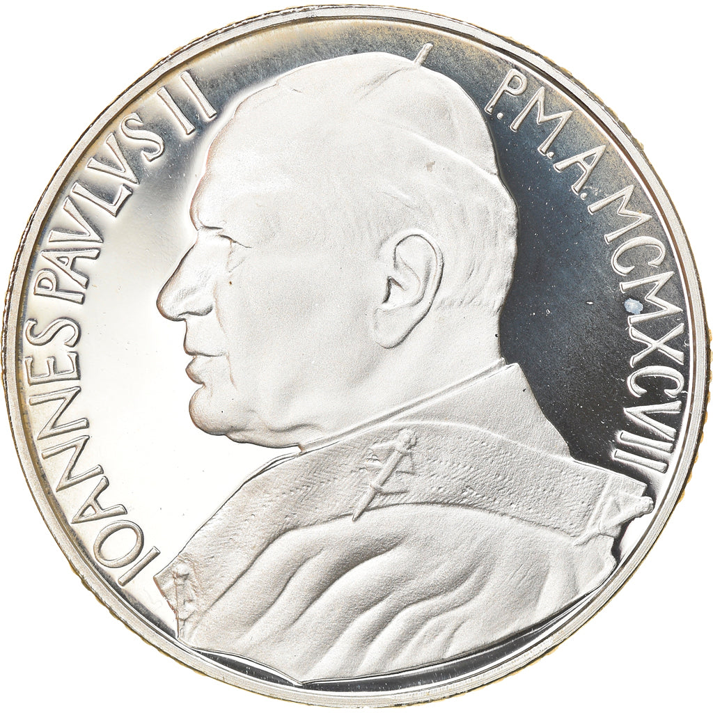 Monnaie, Cité du Vatican, John Paul II, 10000 Lire, 1997, Roma, Proof, FDC