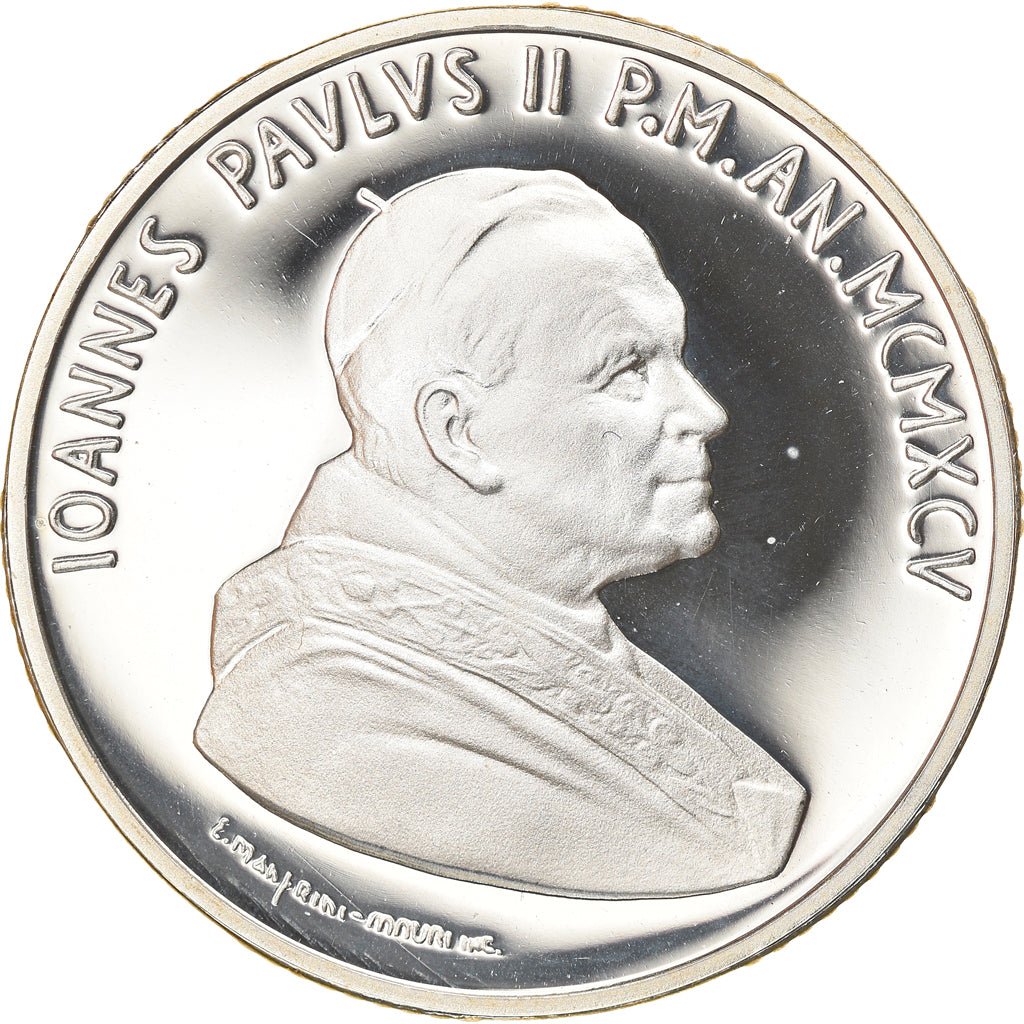 Monnaie, Cité du Vatican, John Paul II, 10000 Lire, 1995, Roma, Proof, FDC