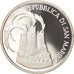 Munten, San Marino, 1000 Lire, 1984, Roma, Proof, FDC, Zilver, KM:169