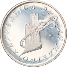 Munten, San Marino, 1000 Lire, 1987, Roma, Proof, FDC, Zilver, KM:214