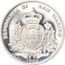 Monnaie, San Marino, 1000 Lire, 1993, Roma, Proof, FDC, Argent, KM:292