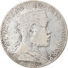 Monnaie, Éthiopie, Menelik II, Birr, 1903, Paris, B+, Argent, KM:19