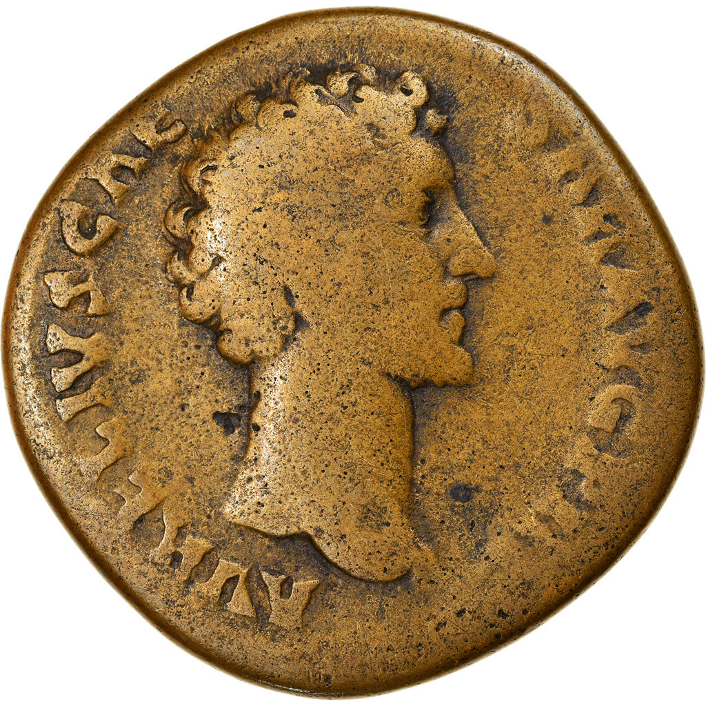 Coin, Marcus Aurelius, Sestertius, 148, Roma, VF(20-25), Bronze, RIC:1281a