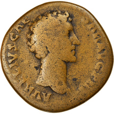 Coin, Marcus Aurelius, Sestertius, 148, Roma, VF(20-25), Bronze, RIC:1281a
