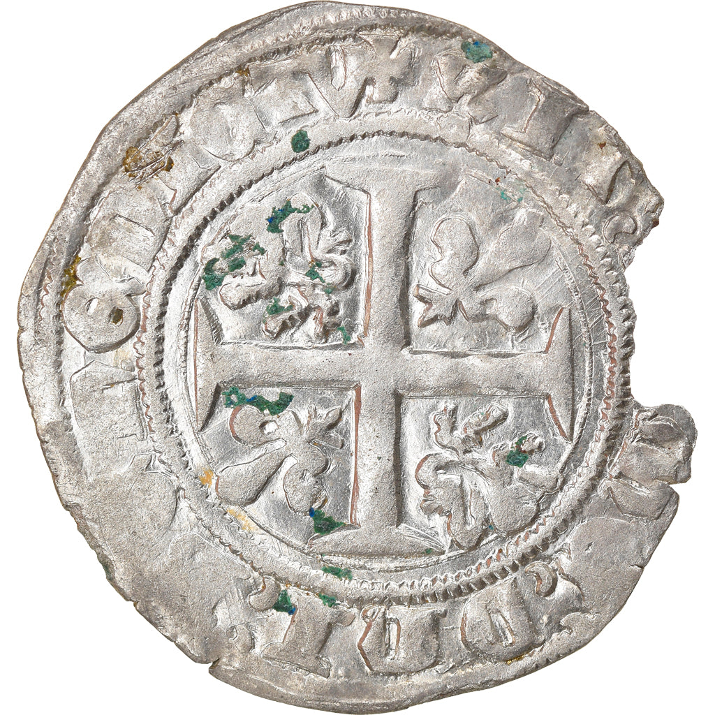 Monnaie, France, Bourgogne, Jean sans Peur, Grand blanc, Auxonne, TTB, Billon