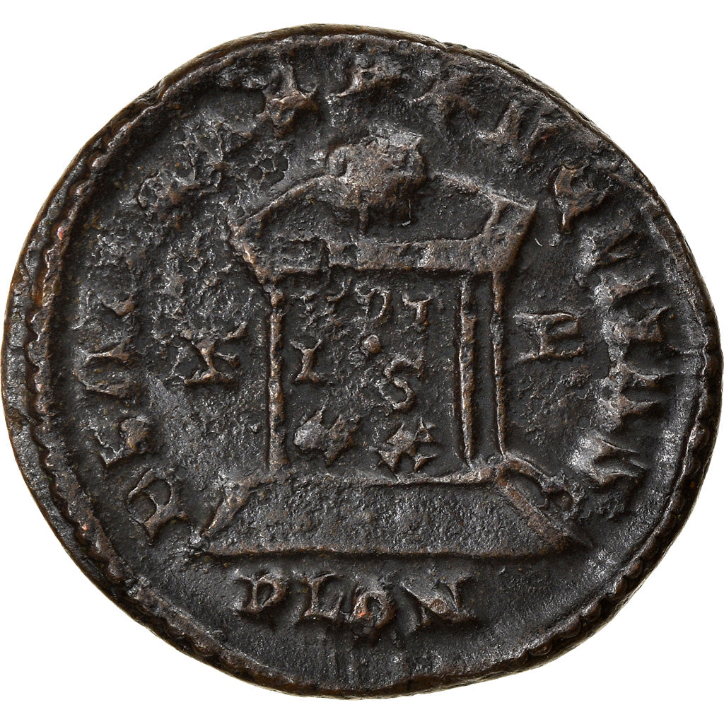 Munten, Constantijn II, Nummus, 321, London, ZF+, Koper, RIC:255