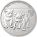Moneta, Repubblica del Congo, Baby Lions, 1000 Francs CFA, 1 Silver Oz, 2012