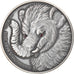 Coin, Burkina Faso, Mammuthus Baby, 1000 Francs CFA, 1 Silver Oz, 2015