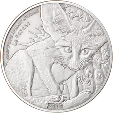Monnaie, Niger, Fennec, 1000 Francs CFA, 1 Silver Oz, 2013, FDC, Argent