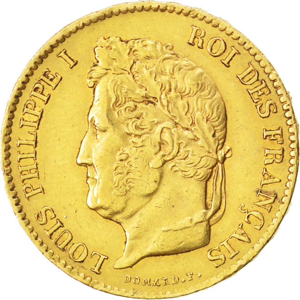 Münze, Frankreich, Louis-Philippe, 40 Francs, 1834, Paris, SS, Gold, KM:747.1