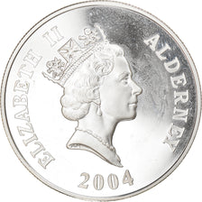 Coin, Alderney, Elizabeth II, 5 Pounds, 2004, British Royal Mint, Proof