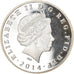 Moneda, SAINT VINCENT, Elizabeth II, Dollar, 2014, Proof, FDC, Cobre - níquel