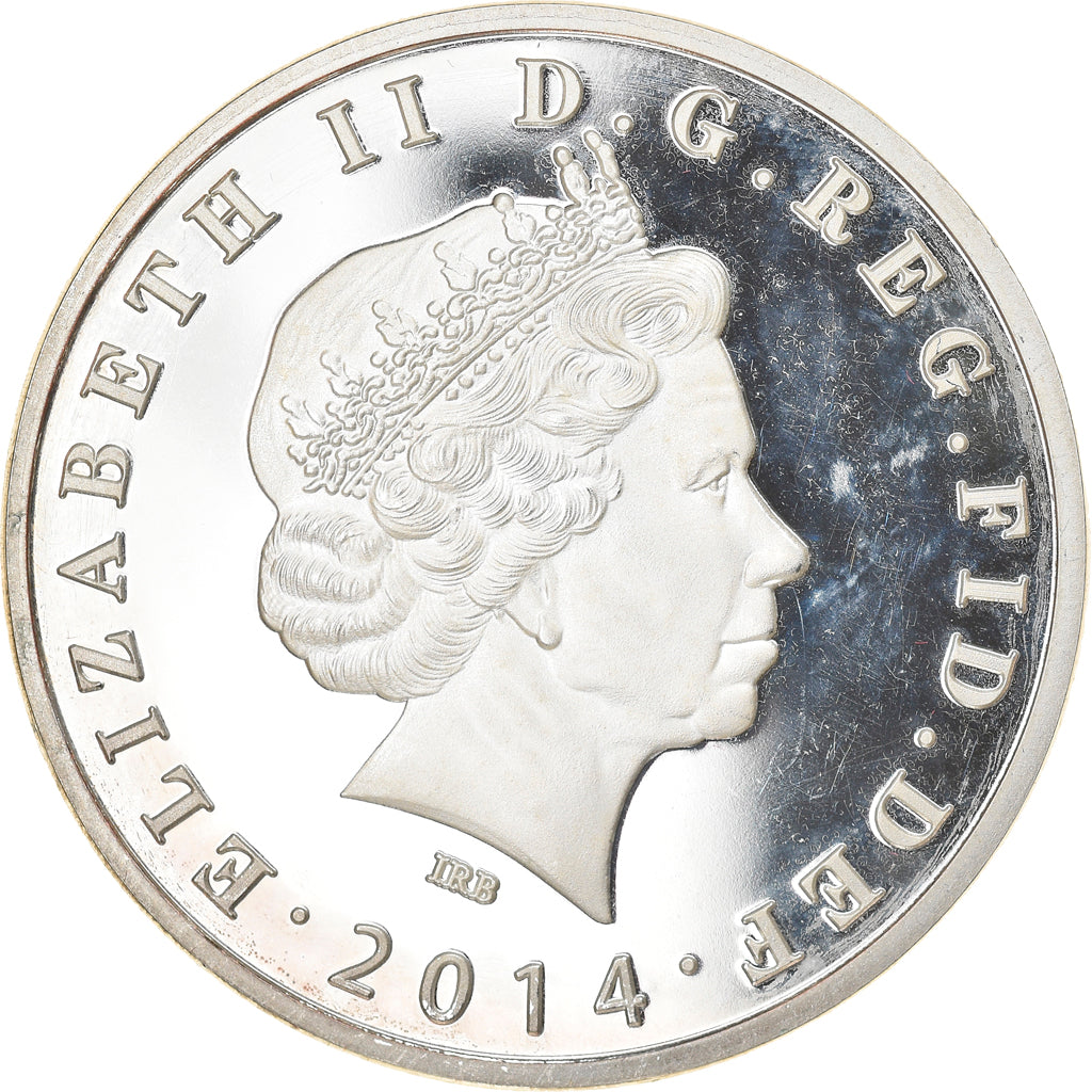 Münze, DOMINICA, Elizabeth II, Dollar, 2014, Proof, STGL, Copper-nickel