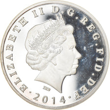 Münze, DOMINICA, Elizabeth II, Dollar, 2014, Proof, STGL, Copper-nickel