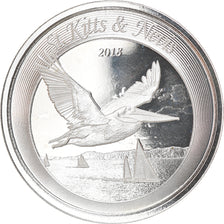 Coin, SAINT KITTS & NEVIS, Elizabeth II, 2 Dollars, 1 Silver Oz, 2018, Proof