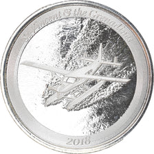 Monnaie, SAINT VINCENT, Elizabeth II, 2 Dollars, 1 Silver Oz, 2018, Proof, FDC