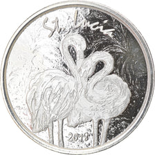 Monnaie, Saint Lucia, Elizabeth II, 2 Dollars, 1 Silver Oz, 2018, Proof, FDC
