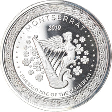 Coin, East Caribbean States, Montserrat, Elizabeth II, 2 Dollars, 1 Silver Oz