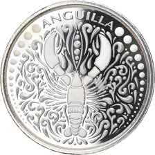 Coin, ANGUILLA, Elizabeth II, 2 Dollars, 1 Silver Oz, 2018, Proof, MS(65-70)