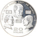 Coin, DOMINICA, Elizabeth II, 20 Dollars, 1979, Rare, MS(65-70), Silver, KM:17