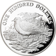 Munten, GRENADA, 100 Dollars, 1988, Proof, FDC, Zilver, KM:17