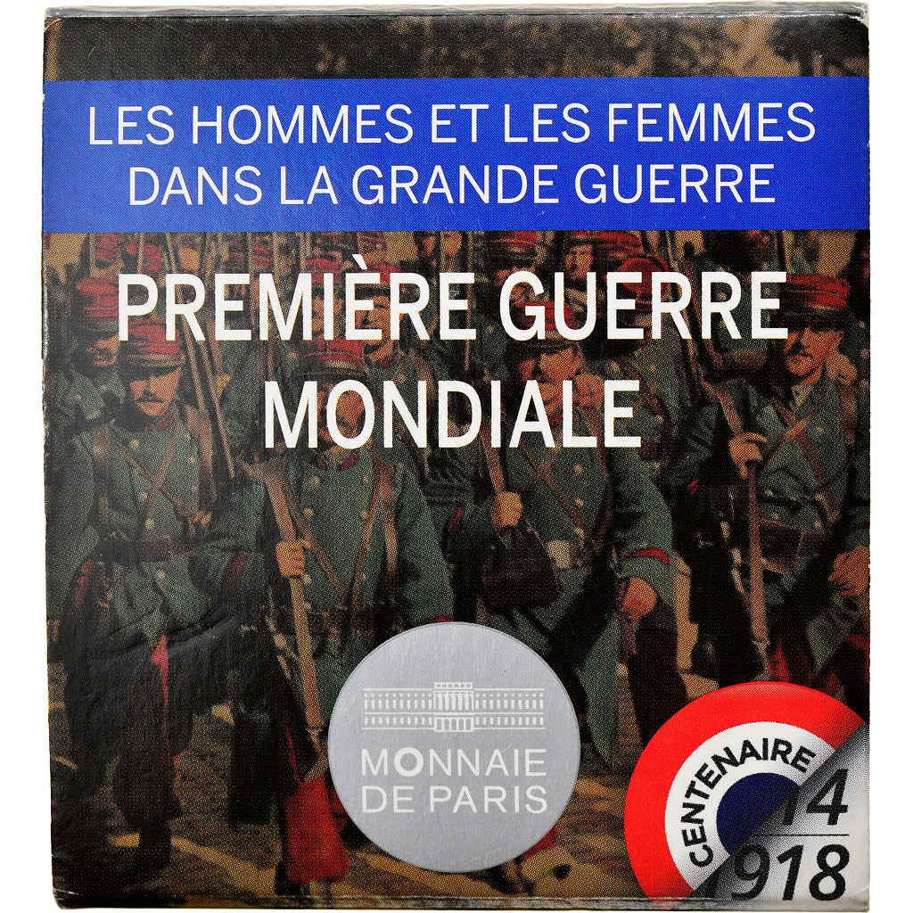 Francia, Monnaie de Paris, 10 Euro, Taxis de la Marne, 2014, Paris, Proof / BE