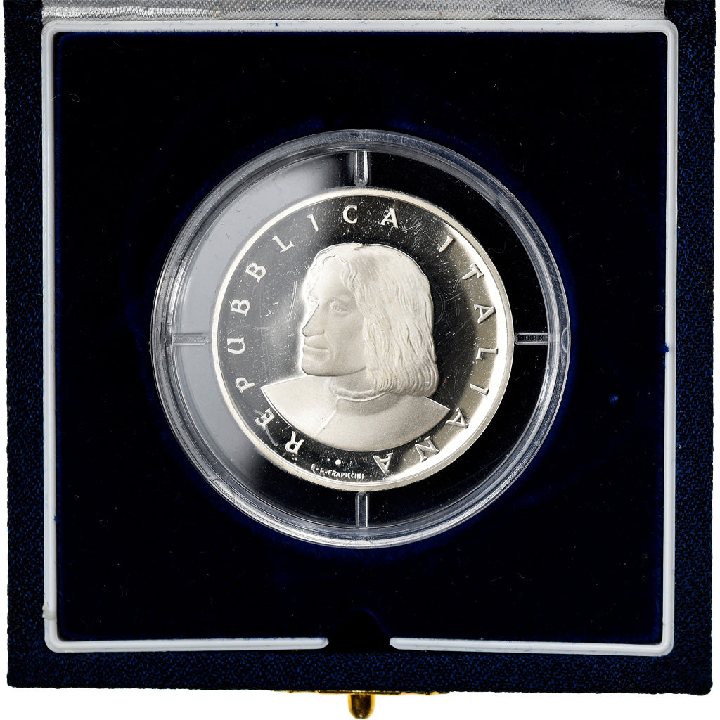 Monnaie, Italie, Lorenzo de Medici, 500 Lire, 1992, Rome, Proof, FDC, Argent