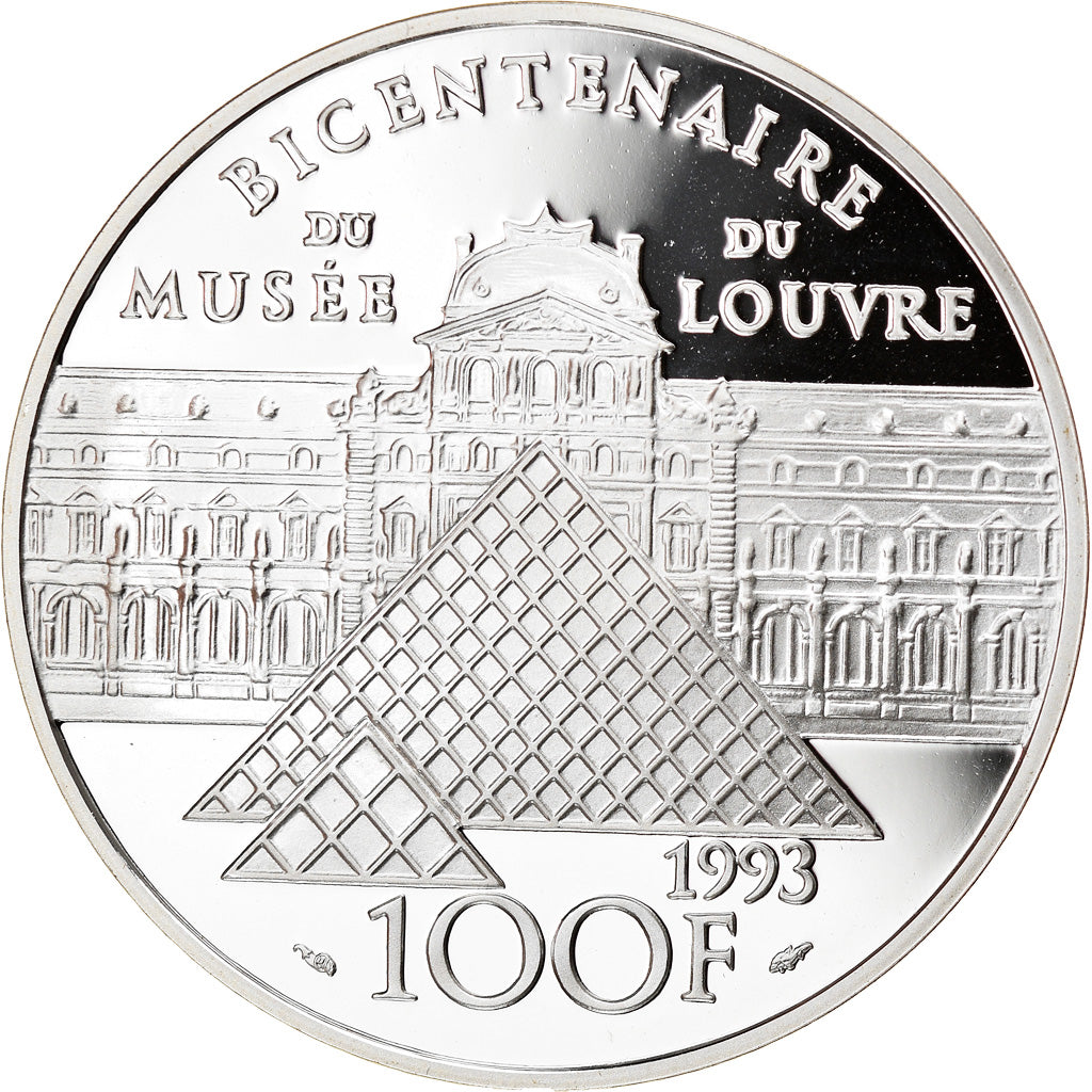 Coin, France, Liberté guidant le peuple, 100 Francs, 1993, Proof, MS(65-70)