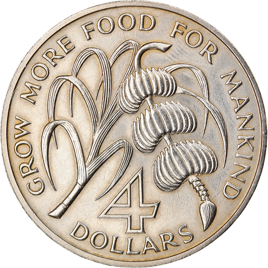 Monnaie, DOMINICA, 4 Dollars, 1970, SUP, Copper-nickel, KM:11