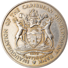 Moneda, ANTIGUA, 4 Dollars, 1970, EBC, Cobre - níquel, KM:1