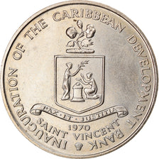Coin, SAINT VINCENT, 4 Dollars, 1970, AU(55-58), Copper-nickel, KM:13