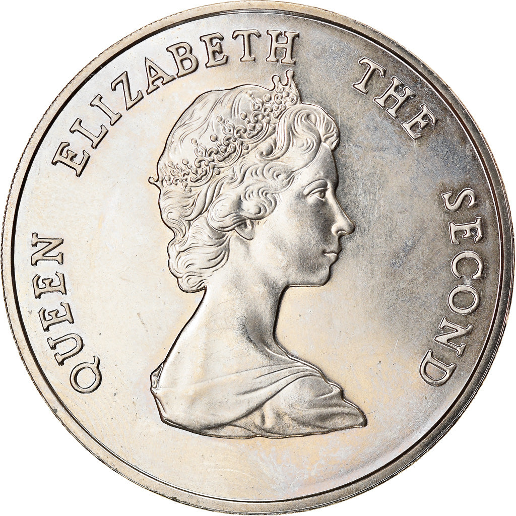 Coin, SAINT KITTS & NEVIS, Elizabeth II, 20 Dollars, 1983, MS(63)