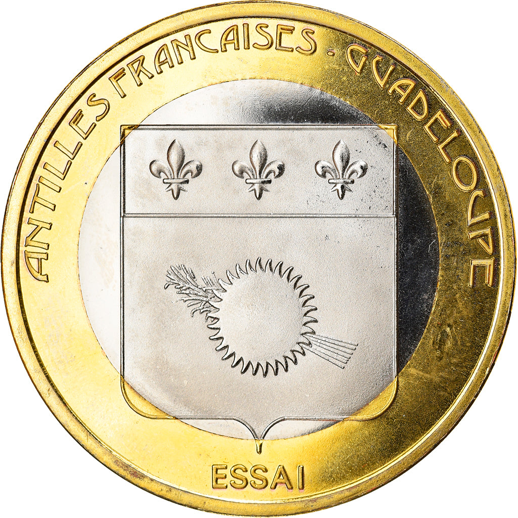 Coin, France, Guadeloupe, Essai fantaisie, 10 Francs, 2015, MS(60-62)
