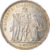 Moneta, Francja, Hercule, 5 Francs, 1873, Paris, AU(55-58), Srebro, KM:820.1