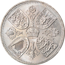 Moneta, Gran Bretagna, Elizabeth II, Crown, 1953, SPL-, Rame-nichel, KM:894