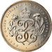 Coin, Great Britain, Elizabeth II, 5 Pounds, 1990, MS(63), Copper-nickel, KM:962