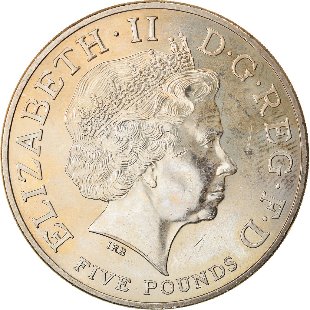 Coin, Great Britain, Elizabeth II, 5 Pounds, 2005, British Royal Mint, MS(63)
