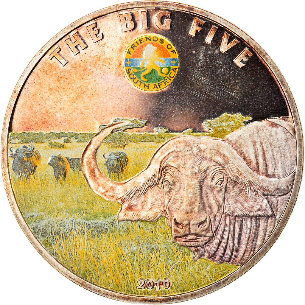 Coin, Ivory Coast, Buffalo, 100 Francs CFA, 2010, Proof, MS(65-70), Silver