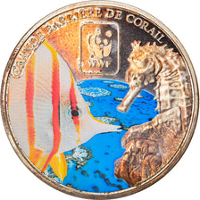Monnaie, République Centrafricaine, Great Barrier Reef, 100 Francs CFA, 2015