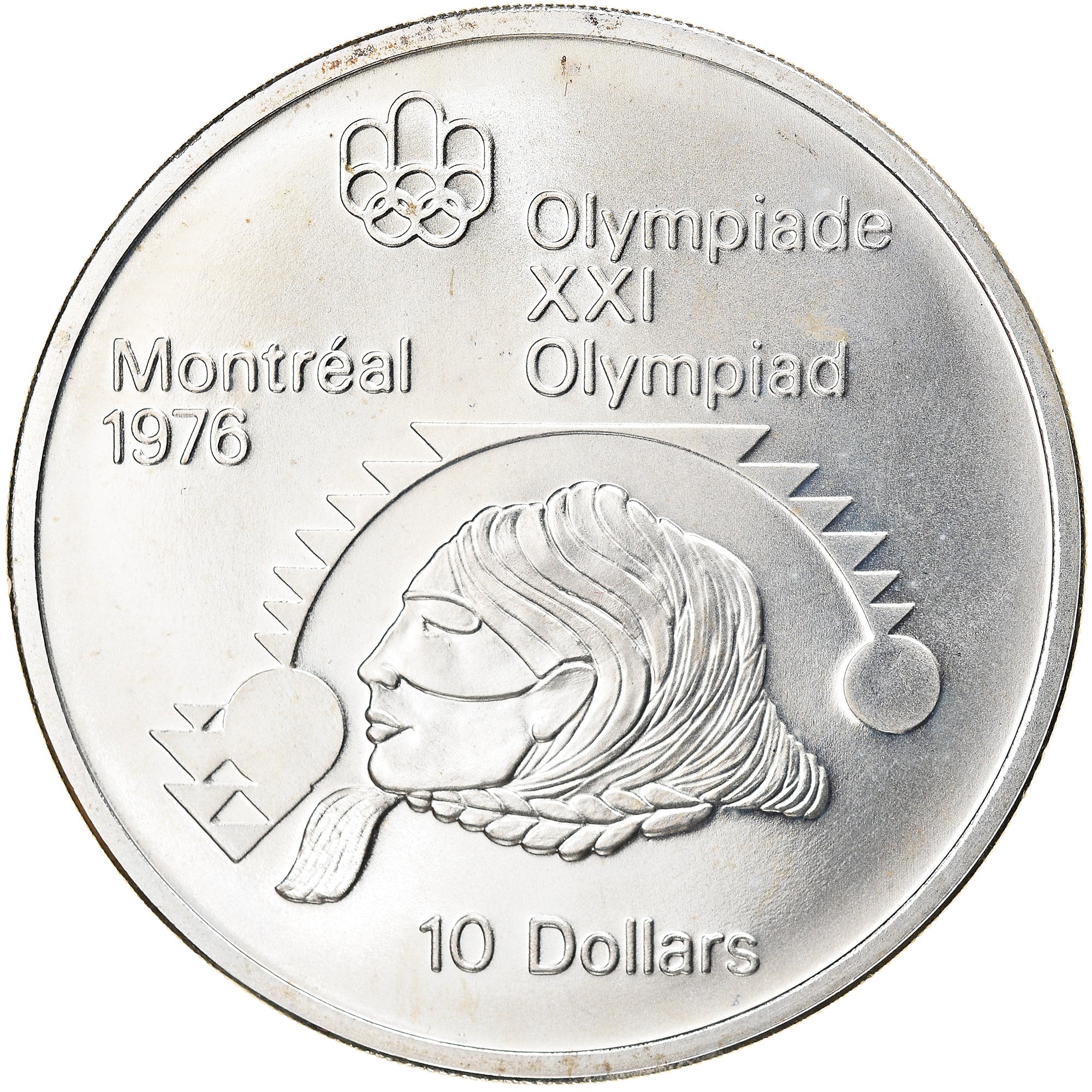 Coin, Canada, Elizabeth II, 10 Dollars, 1975, Royal Canadian Mint, Ottawa