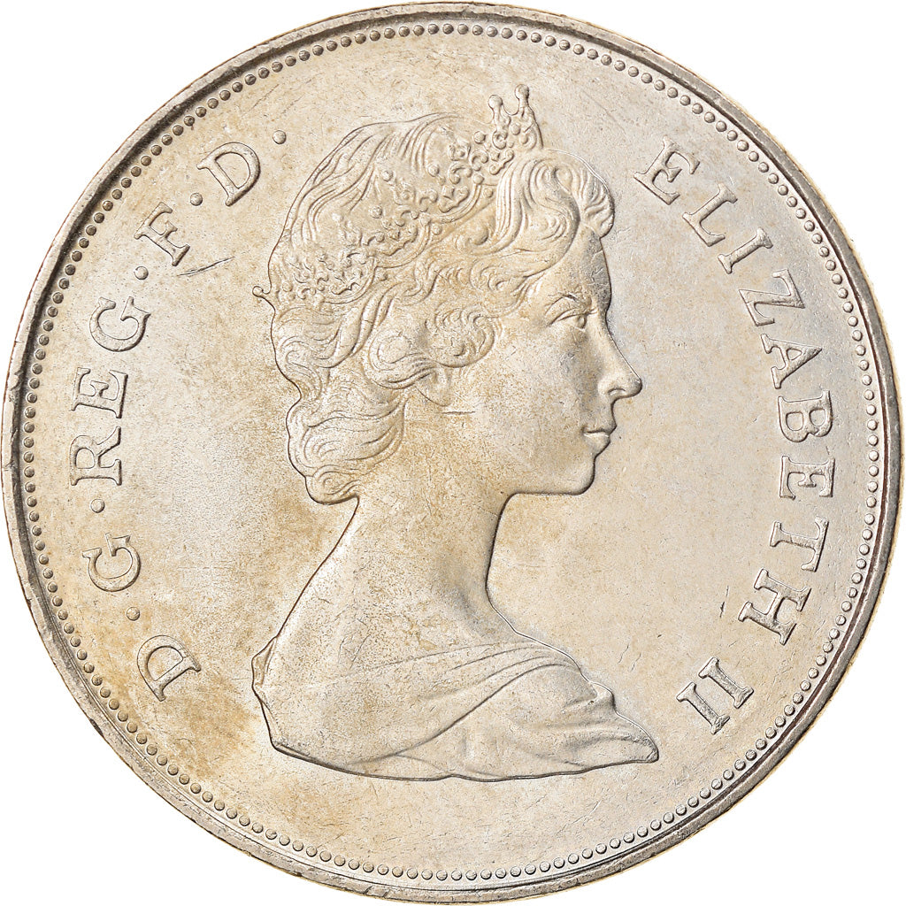 Coin, Great Britain, Elizabeth II, 25 New Pence, 1981, AU(50-53), Copper-nickel
