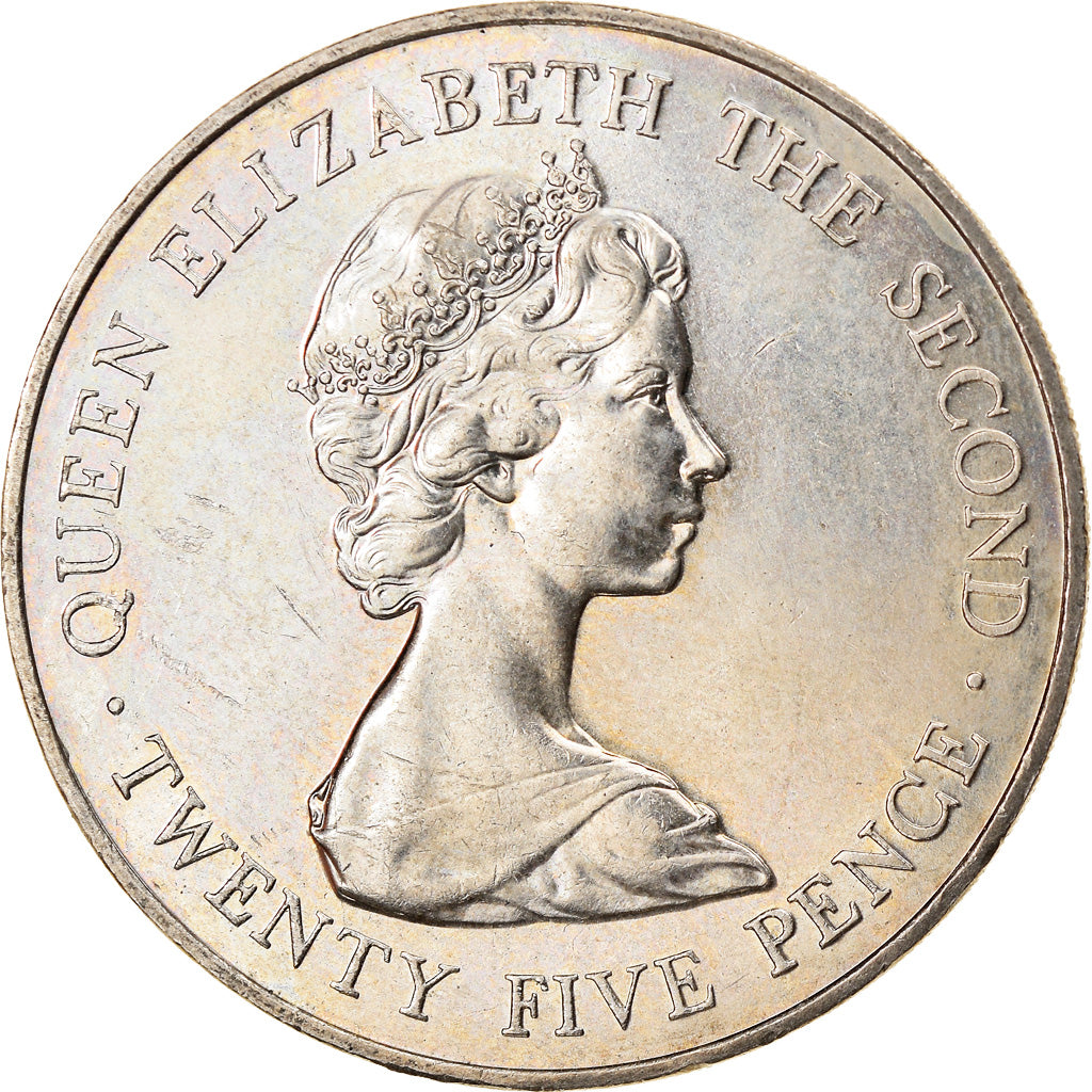 Monnaie, Guernsey, Elizabeth II, 25 Pence, 1978, SUP, Copper-nickel, KM:32
