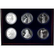 Coin, France, 100 Francs, Proof Set, 1993, MS(65-70), Silver