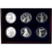 Coin, France, 100 Francs, Proof Set, 1993, MS(65-70), Silver