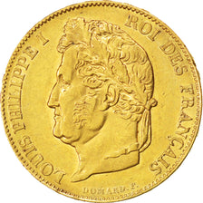 Moneta, Francia, Louis-Philippe, 20 Francs, 1847, Paris, SPL-, Oro, KM:750.1